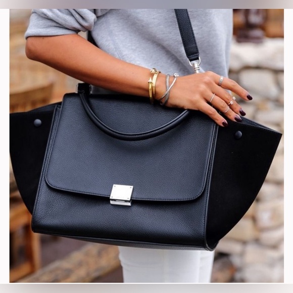 Celine Black Trapeze Bag - Picture 6 of 16